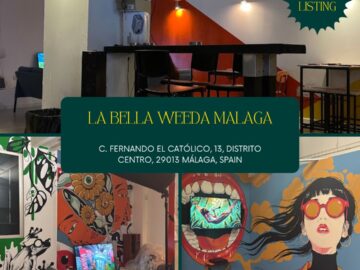 La Bella Weeda Málaga – Premium Cannabis Lounge in Málaga cannabis club – entry pass