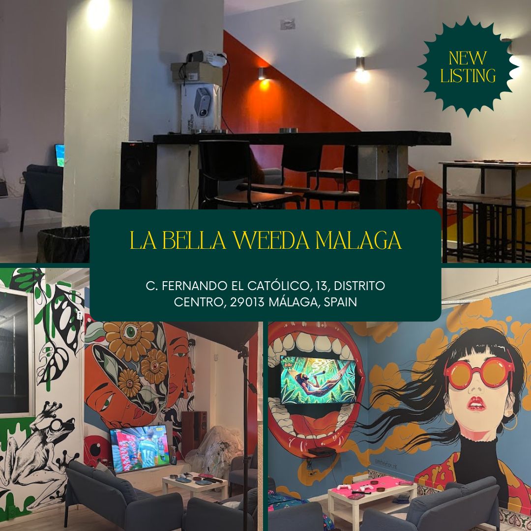 La Bella Weeda Málaga – Premium Cannabis Lounge in Málaga 1 La Bella Weeda Málaga – Premium Cannabis Lounge in Málaga cannabis club – entry pass