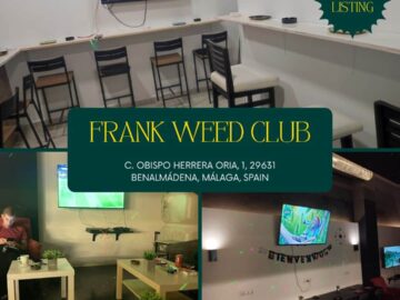 Frank Weed Club – Your Private Cannabis Lounge in Malaga cannabis club – entry pass