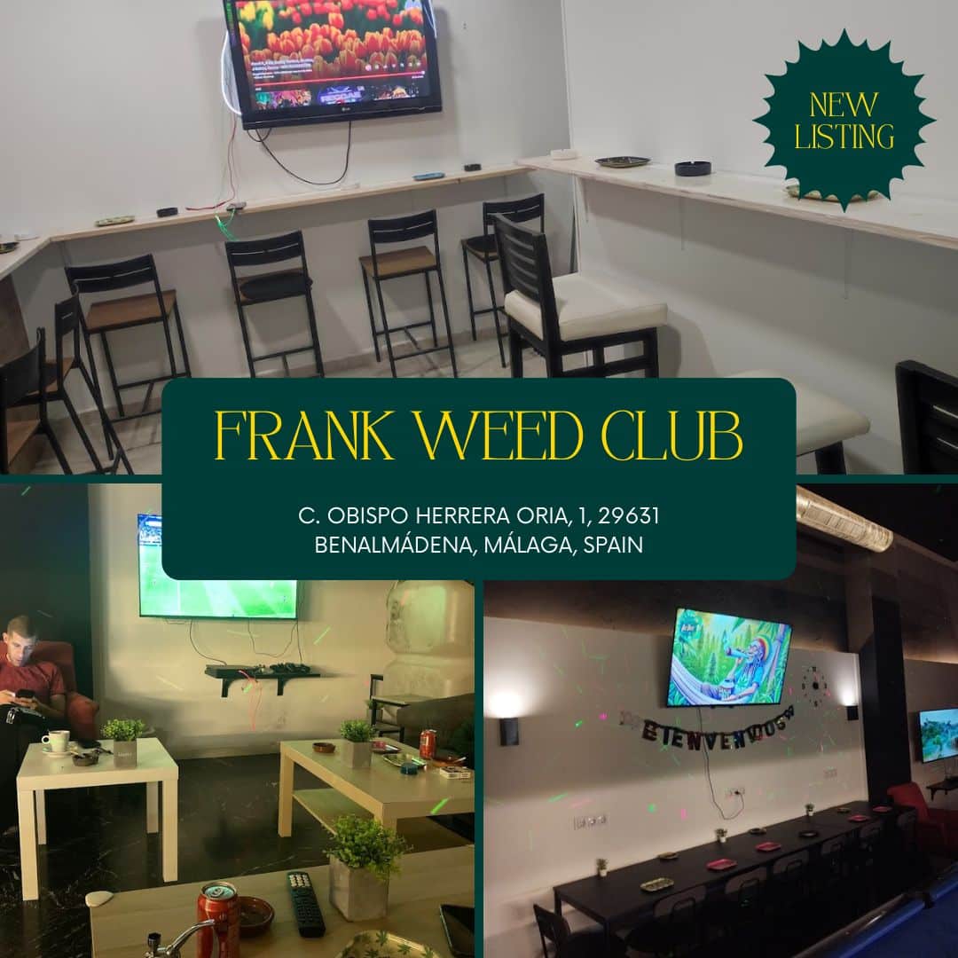 Frank Weed Club – Your Private Cannabis Lounge in Malaga 1 Frank Weed Club – Your Private Cannabis Lounge in Malaga cannabis club – entry pass