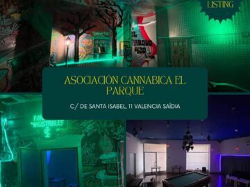 Asociación Cannabica El Parque cannabis club Valencia – entry pass