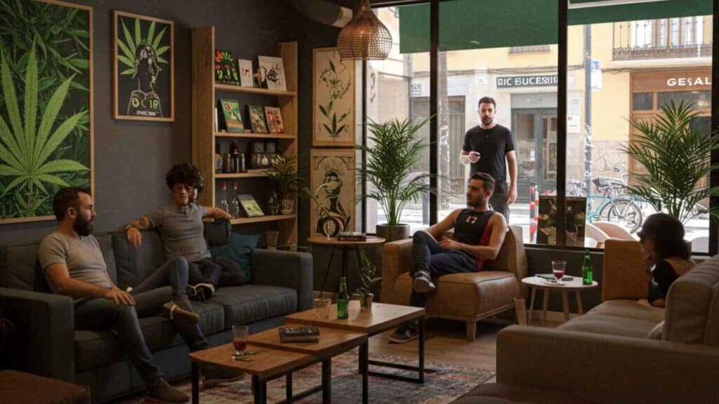 Green Leaf Club Social Cannabico privado 1 Green Leaf Club Social Cannabico privado cannabis club Sitges – entry pass