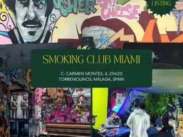 Smoking Club Miami &ndash; M&aacute;laga&rsquo;s Exclusive Private Social Club cannabis club &ndash; entry pass
