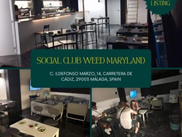 Social Club Maryland – Málaga’s Premier Private Social Spot cannabis club – entry pass