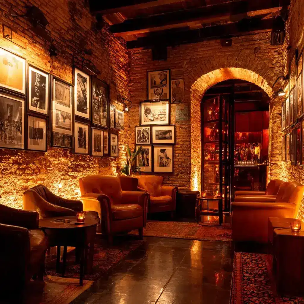 Best Clubs in Barcelona (2025): A Visitor's Guide to Cannabis Social Clubs 1 Cozy interior of one of the best clubs in Barcelona with members relaxing